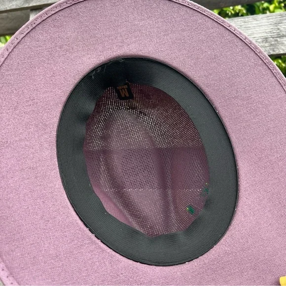 🆕 Hand-Painted Artisan Panama Hat Made in Mexico – Floral Design - Picture 5 of 6